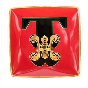 Versace Alphabet “T” Dish